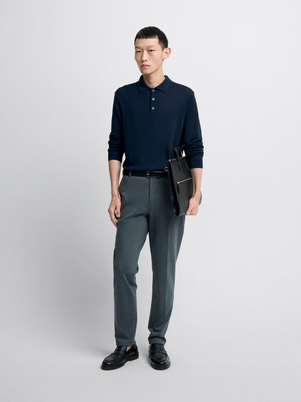 Chino à pinces taille semi-élastiquée - DEVRED 1902