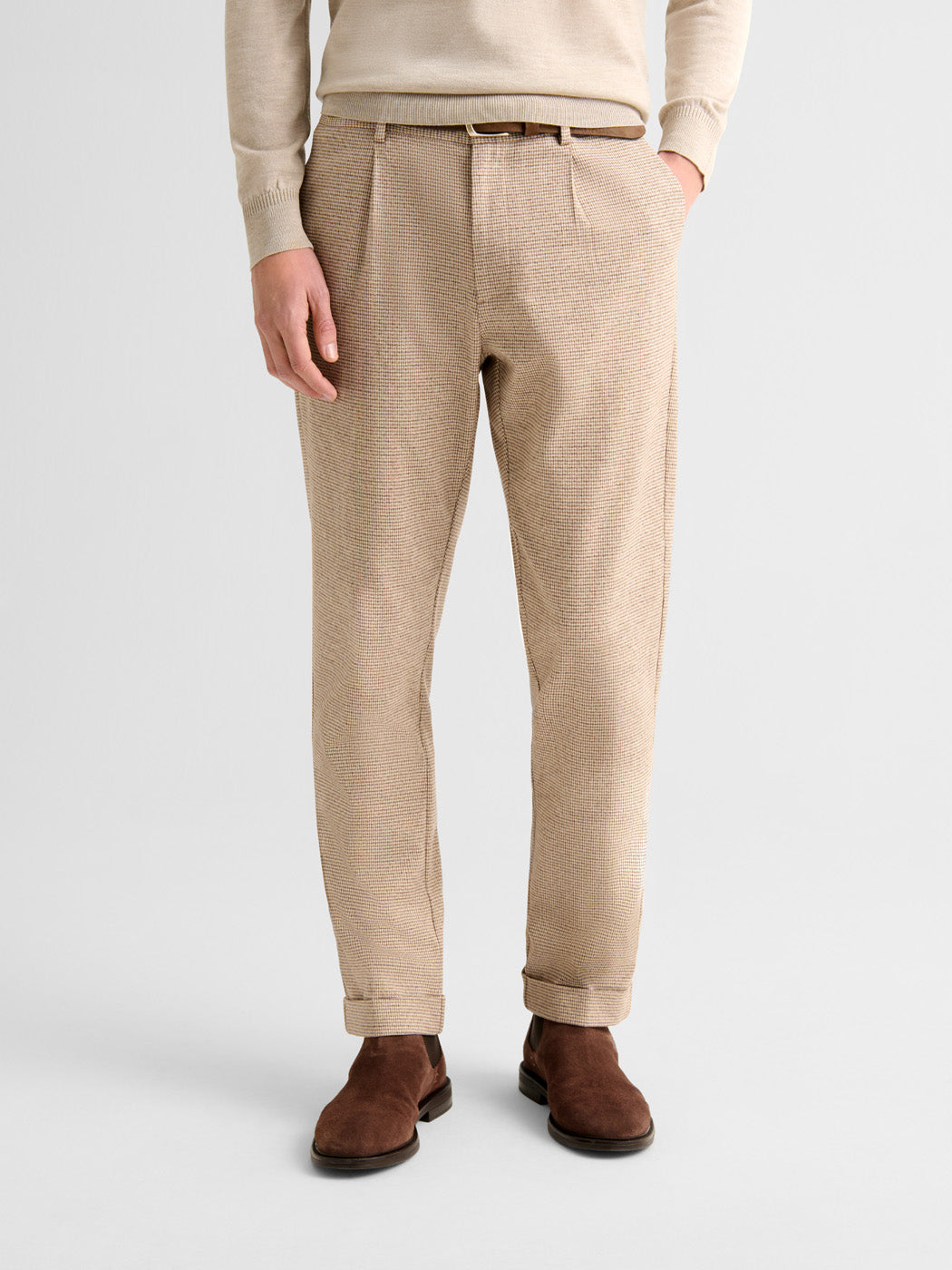 Chino coupe droite motif fantaisie - DEVRED 1902