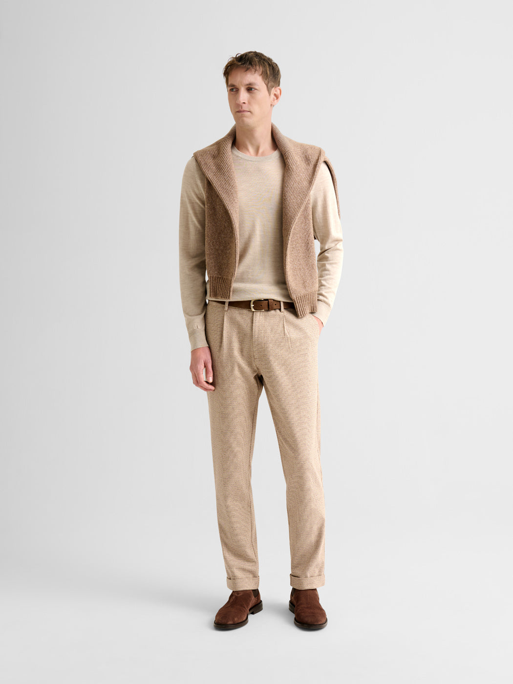 Chino coupe droite motif fantaisie - DEVRED 1902