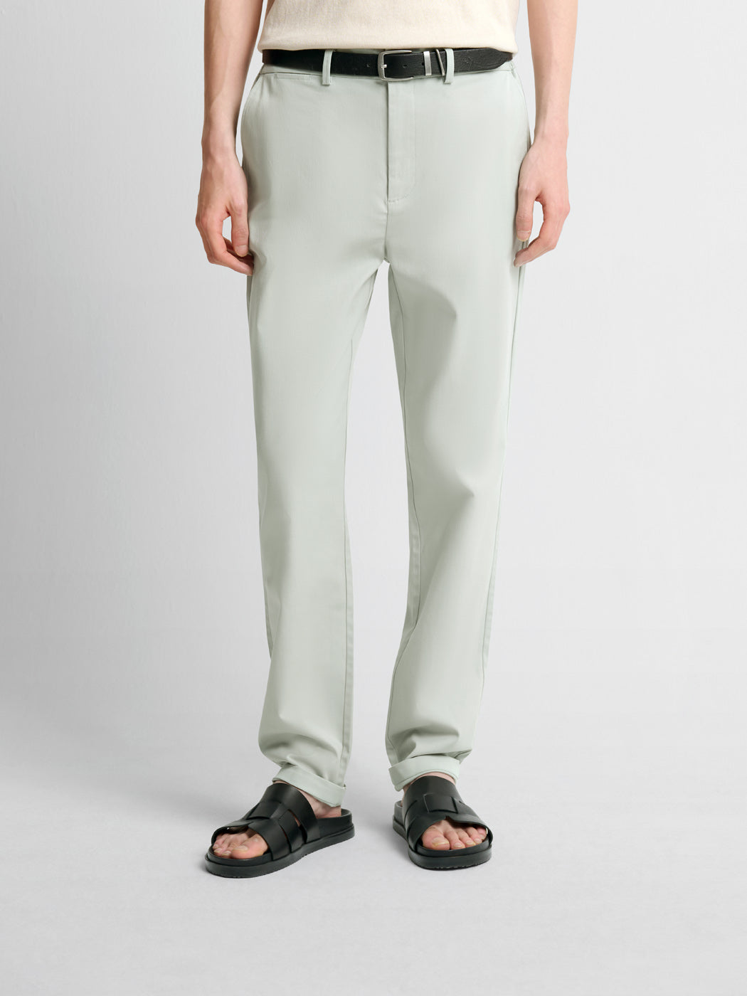 Chino en coton mélangé stretch - DEVRED 1902