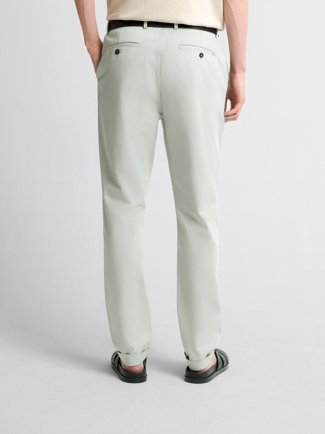 Chino en coton mélangé stretch - DEVRED 1902