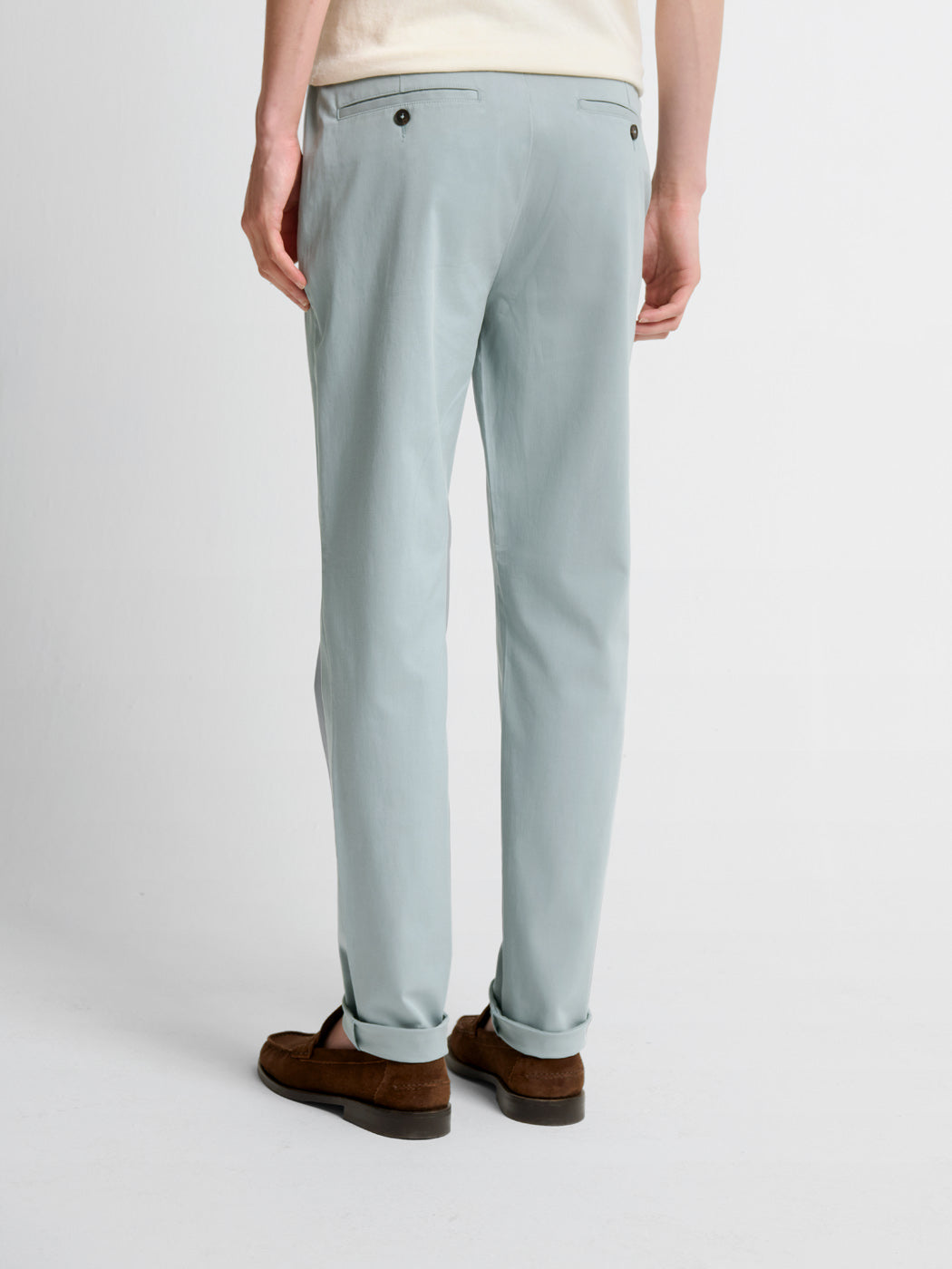 Chino en coton mélangé stretch - DEVRED 1902