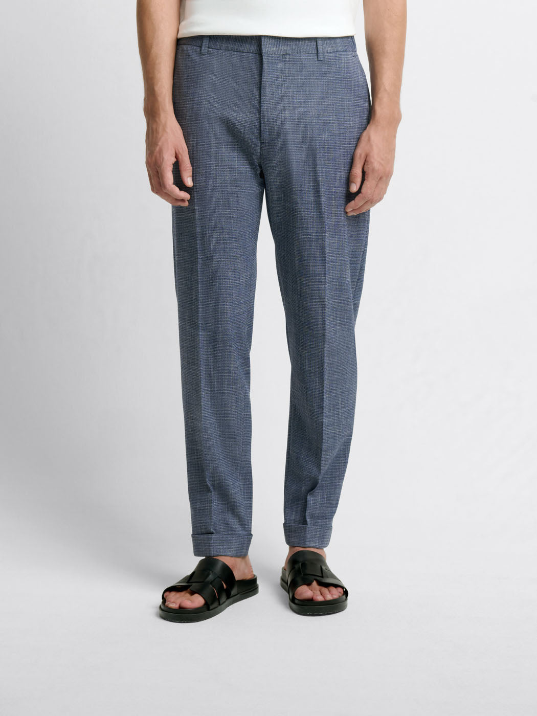 Chino à pinces taille semi-élastiquée - DEVRED 1902