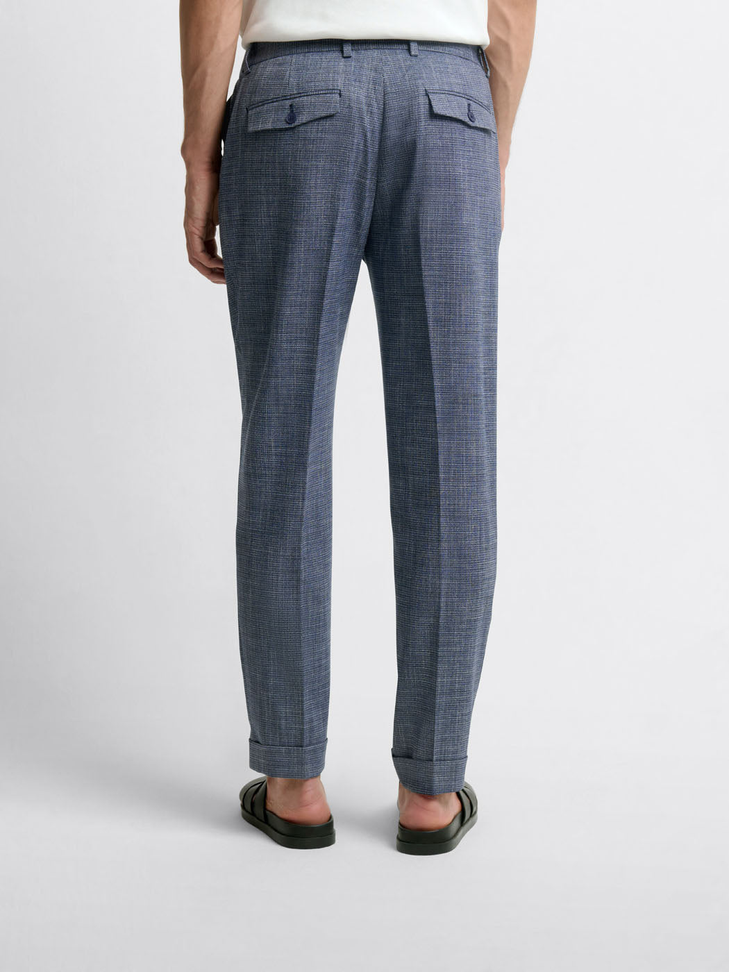 Chino à pinces taille semi-élastiquée - DEVRED 1902