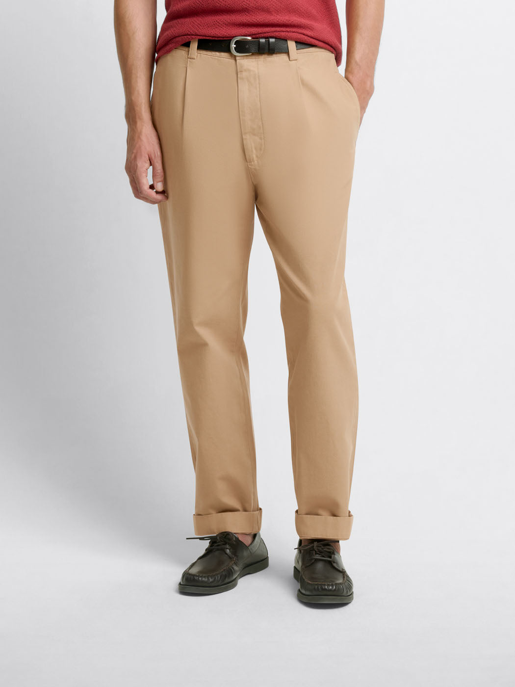 Chino à pinces en coton - DEVRED 1902