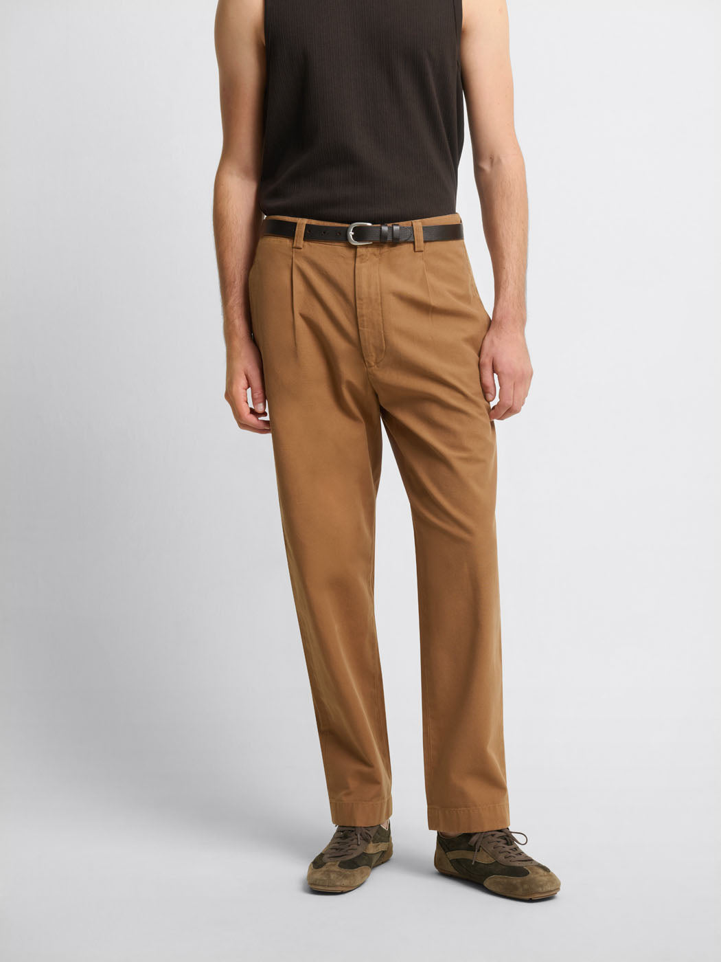 Chino à pinces en coton - DEVRED 1902