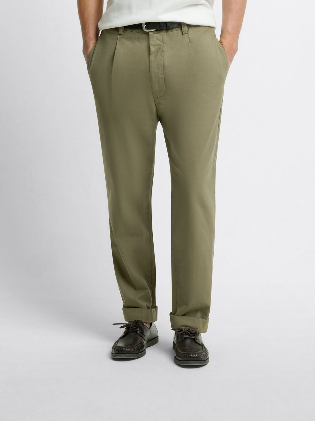 Chino à pinces en coton - DEVRED 1902
