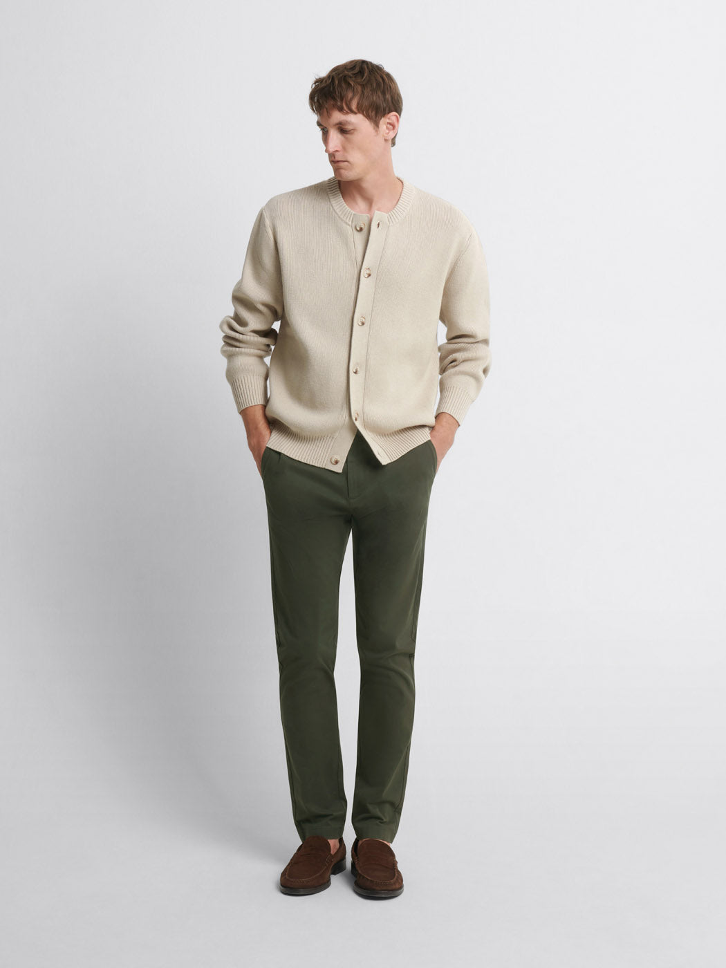 Chino en coton mélangé - DEVRED 1902