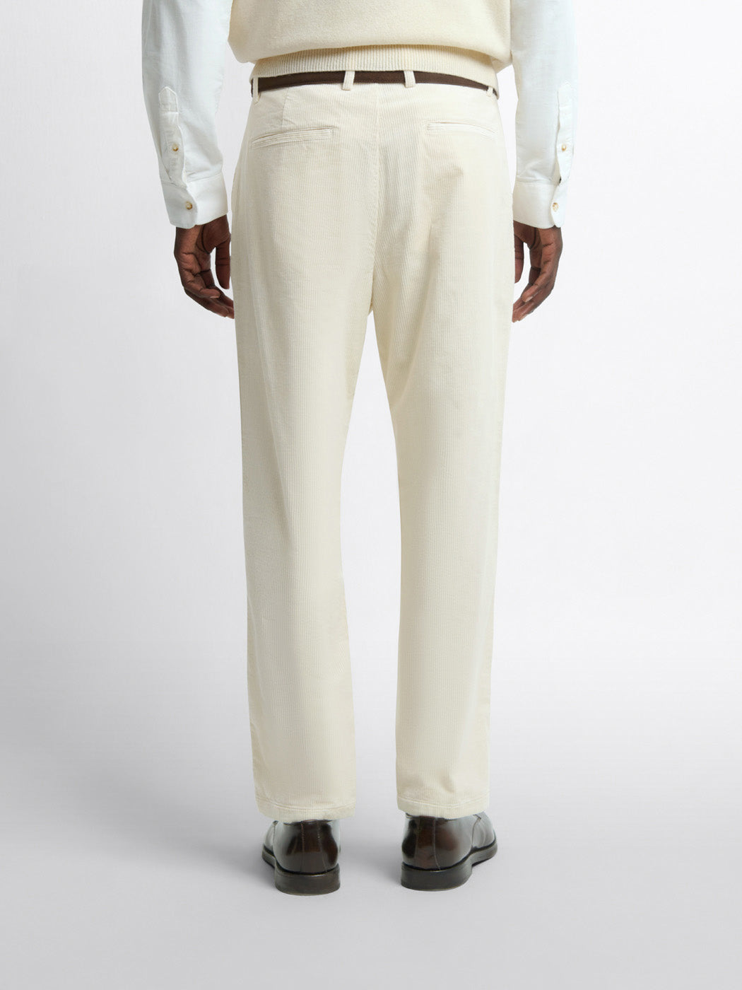Chino à pinces en velours - DEVRED 1902