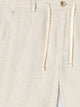 Bermuda en coton - lin  faux uni - DEVRED 1902