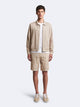 Bermuda en coton - lin  faux uni - DEVRED 1902