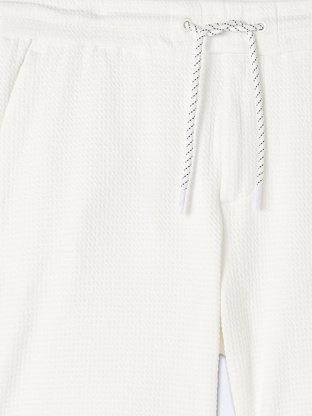 Bermuda en coton mélangé gauffré - DEVRED 1902