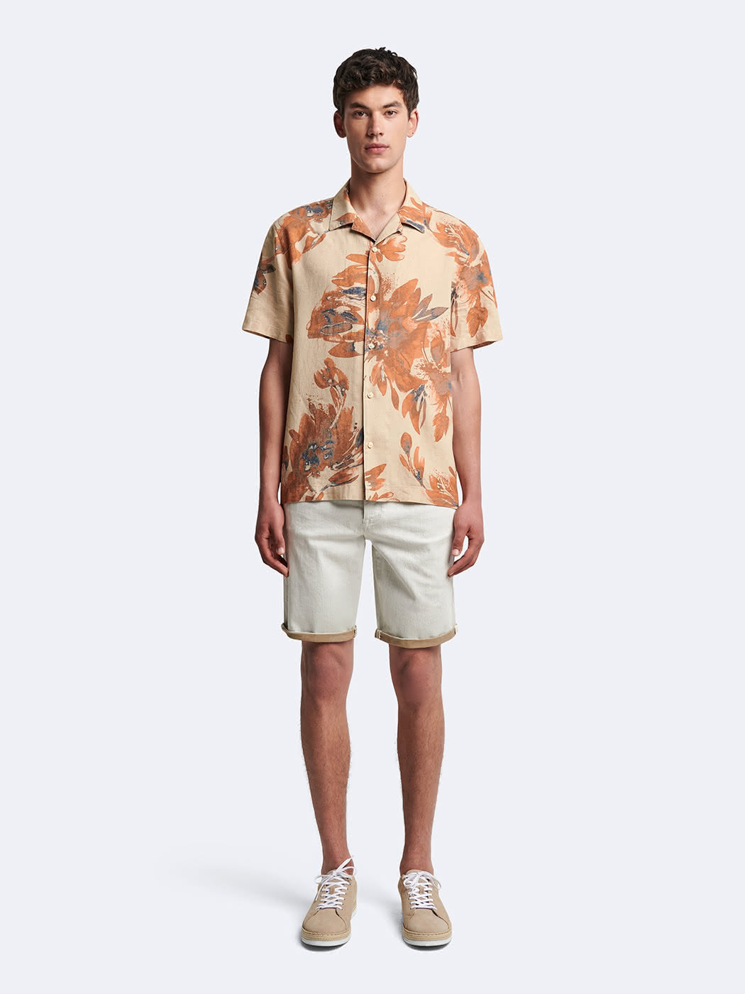 Bermuda regular en coton stretch - DEVRED 1902