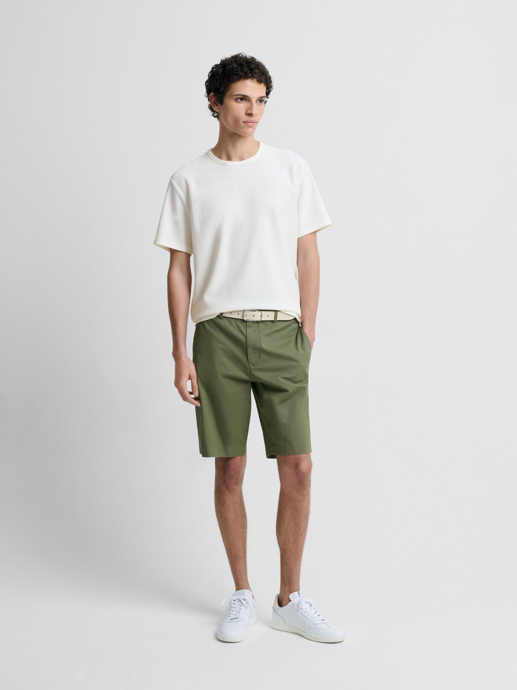 Bermuda slim taille semi-élastiquée - DEVRED 1902
