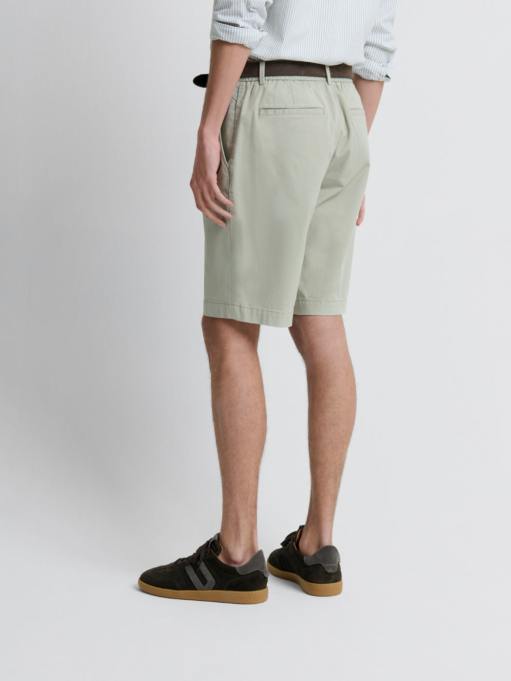 Bermuda slim taille semi-élastiquée - DEVRED 1902