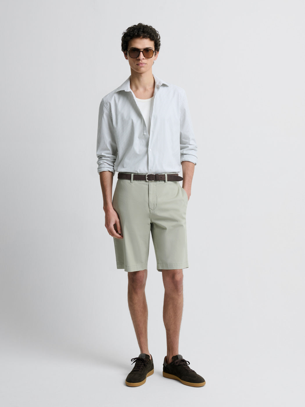 Bermuda slim taille semi-élastiquée - DEVRED 1902