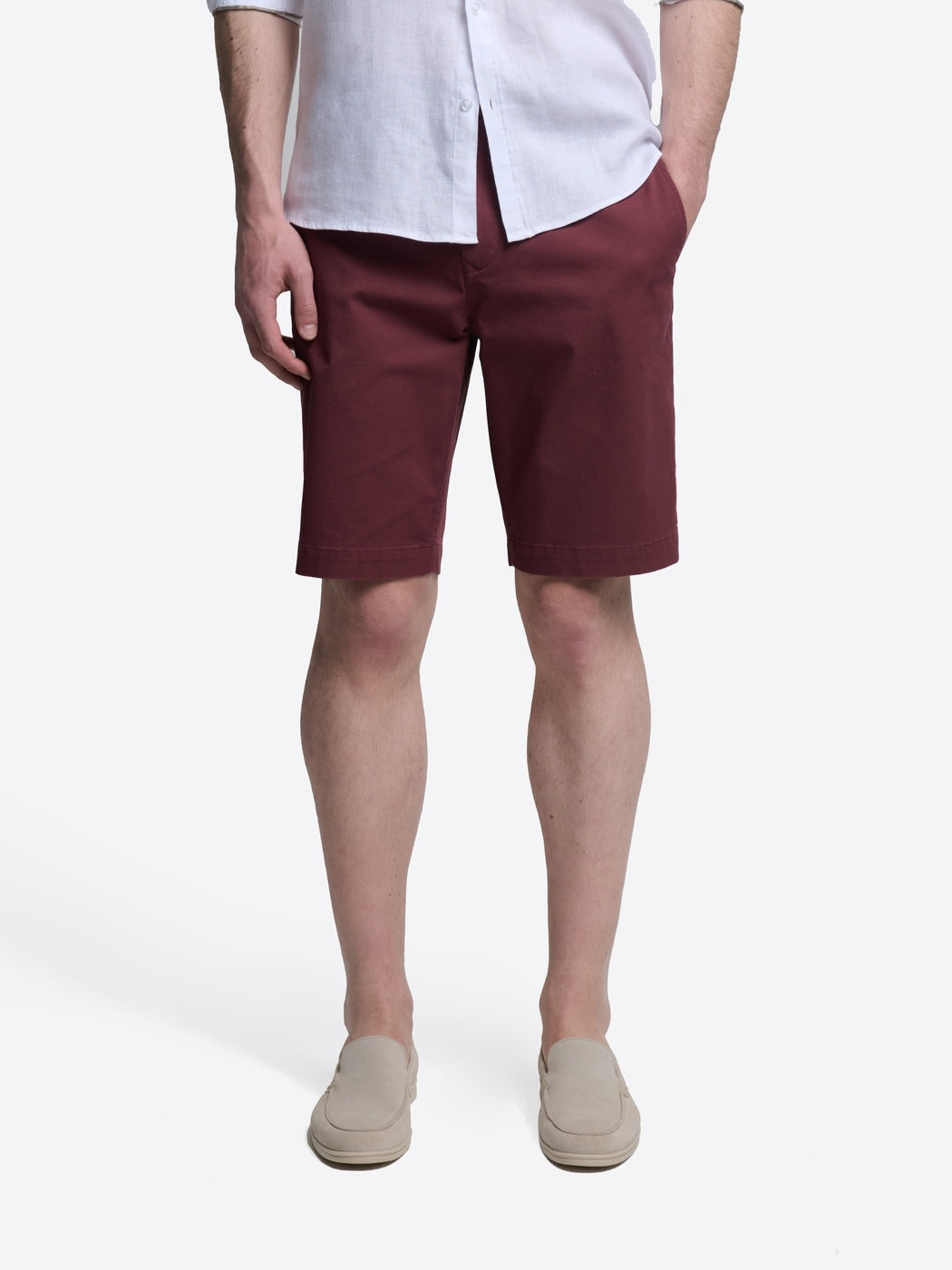 Bermuda slim en coton stretch - DEVRED 1902