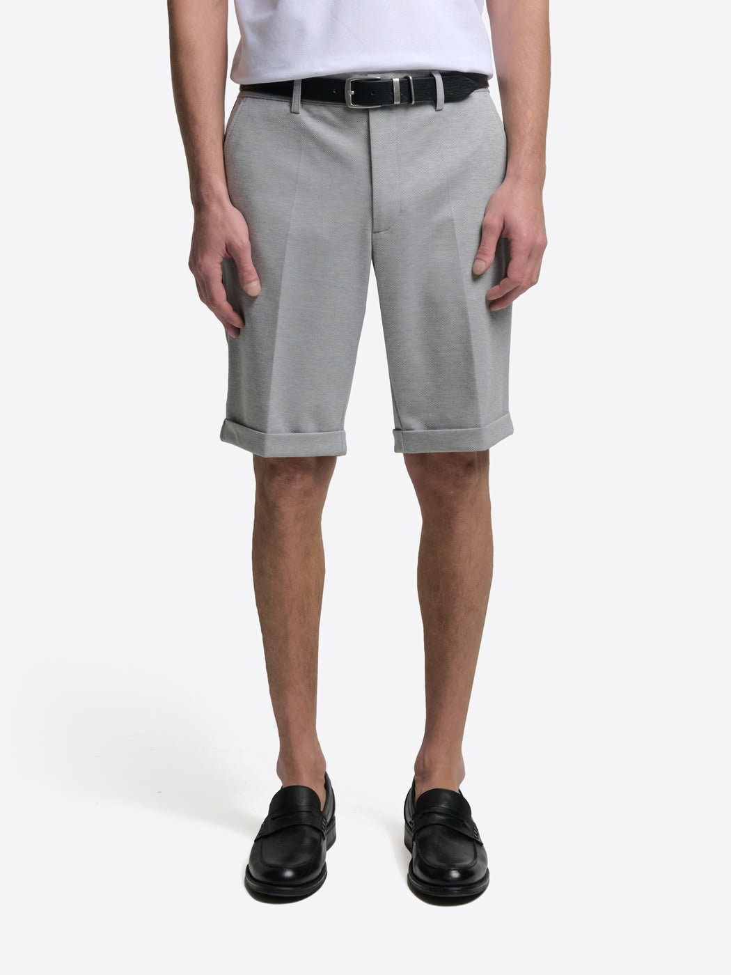 Bermuda slim en maille taille élastique - DEVRED 1902