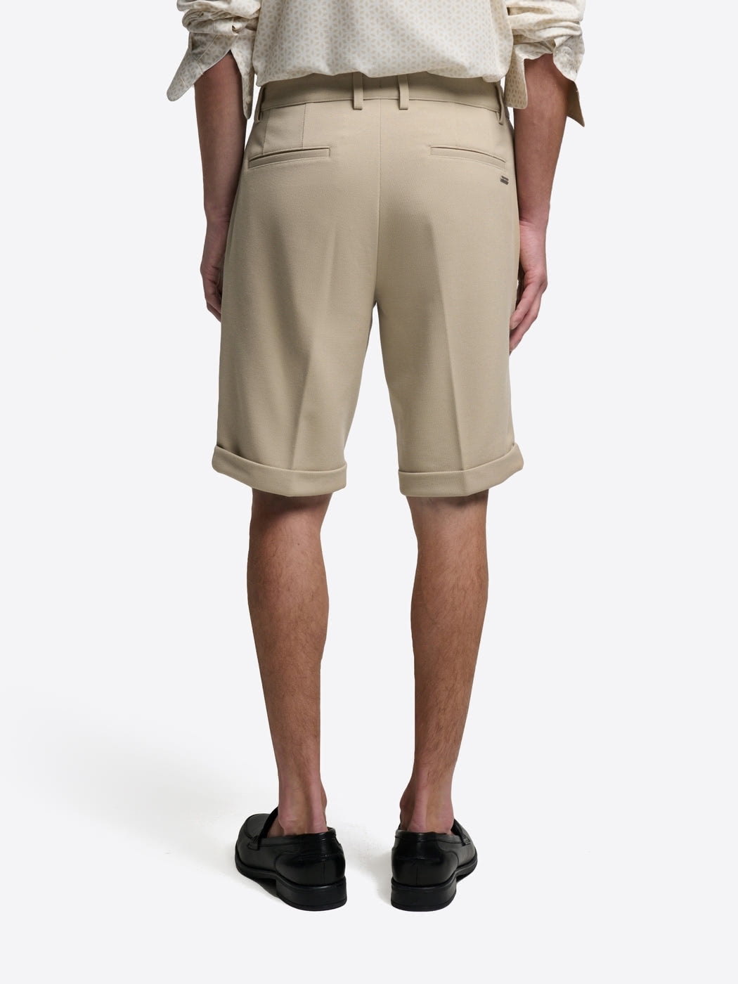 Bermuda slim en maille taille élastique - DEVRED 1902