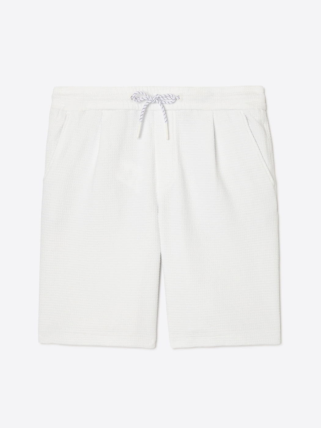 Bermuda regular en coton gauffré - DEVRED 1902