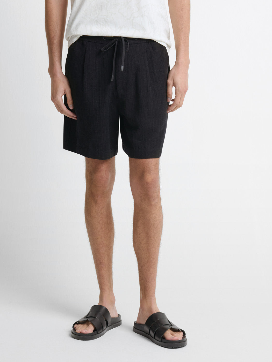 Bermuda en maille taille semi-élastiquée - DEVRED 1902