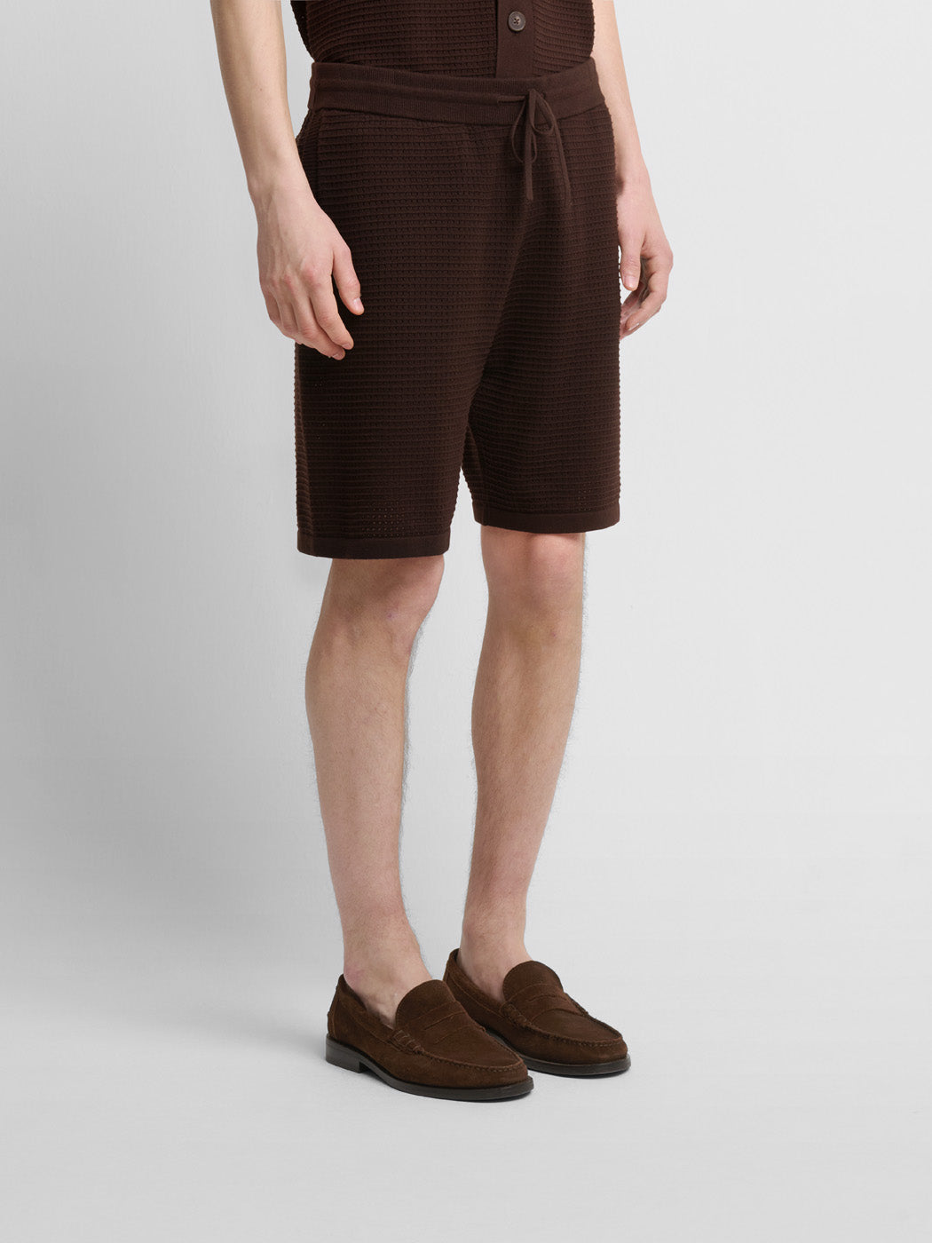 Bermuda en maille à taille élastiquée - DEVRED 1902
