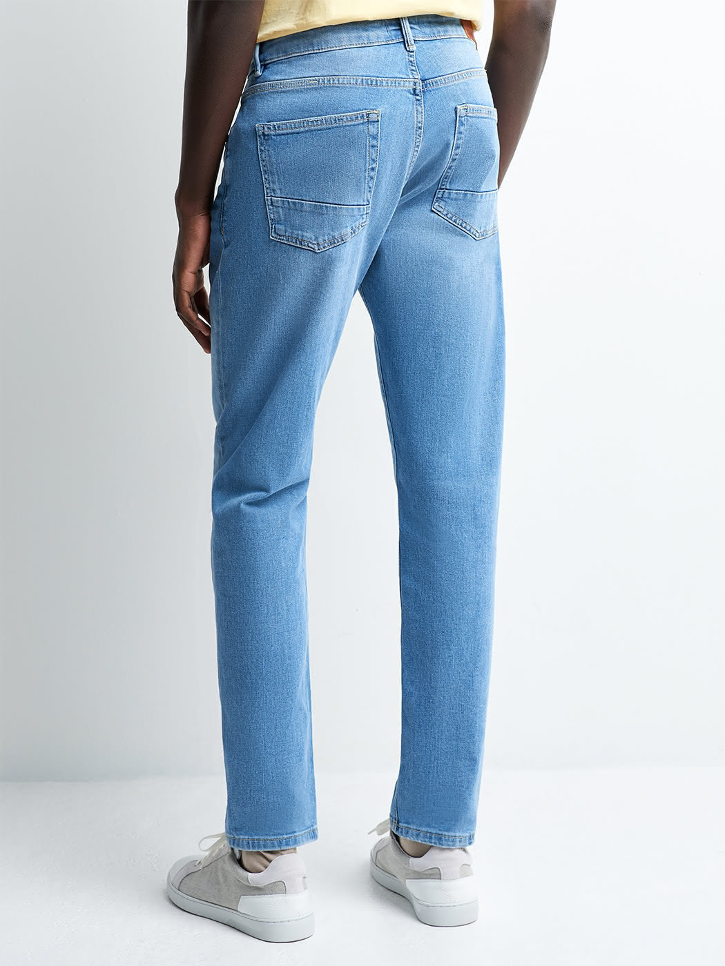 Jean slim en coton élasthane bleach - DEVRED 1902