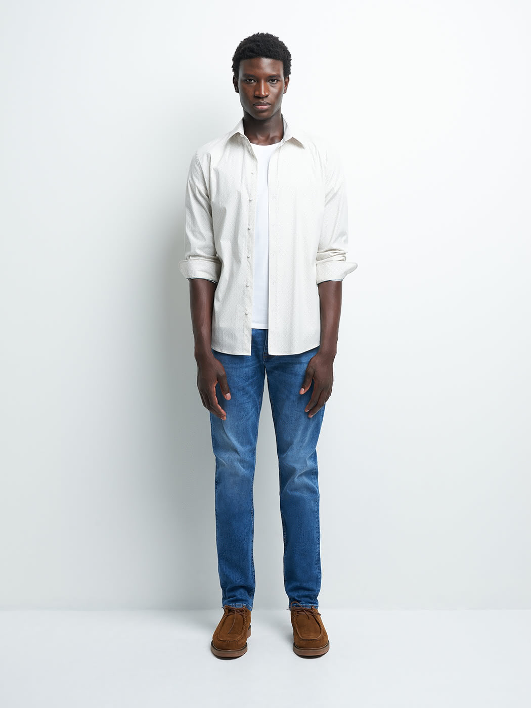 Jean denim xslim en coton mélangé - DEVRED 1902