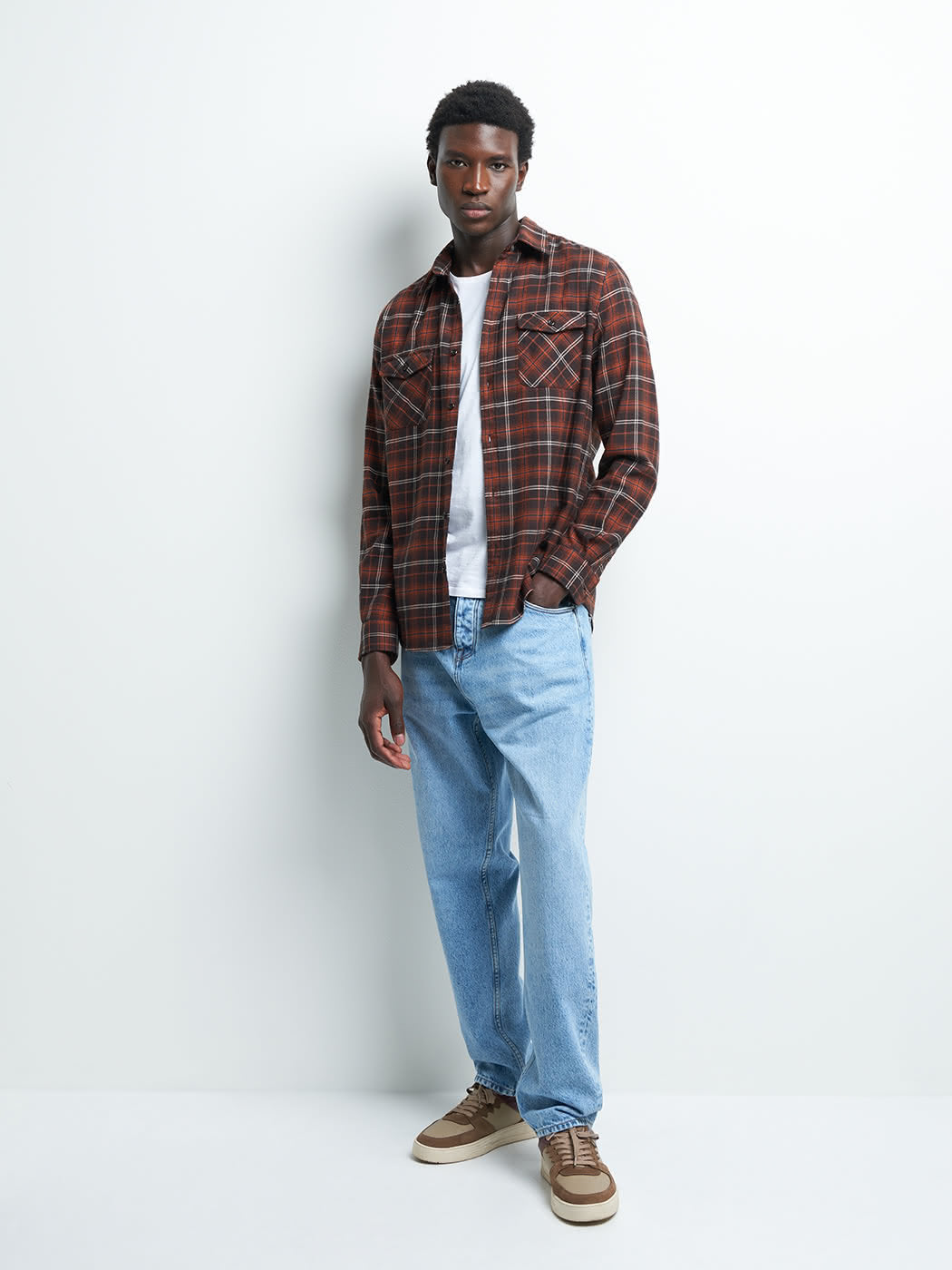 Jean denim loose fit  en coton mélangé - DEVRED 1902