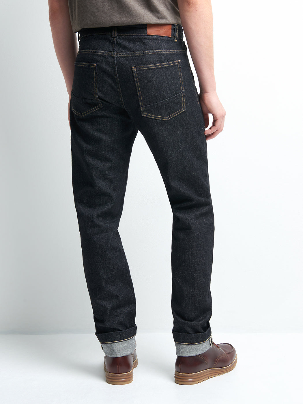 Jean denim regular en coton mélangé - DEVRED 1902
