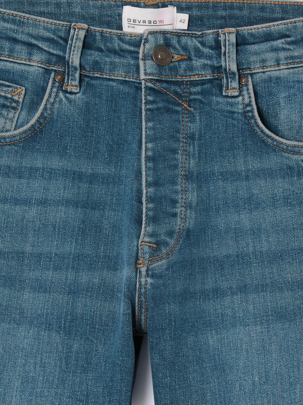 Jean denim slim délavé - DEVRED 1902