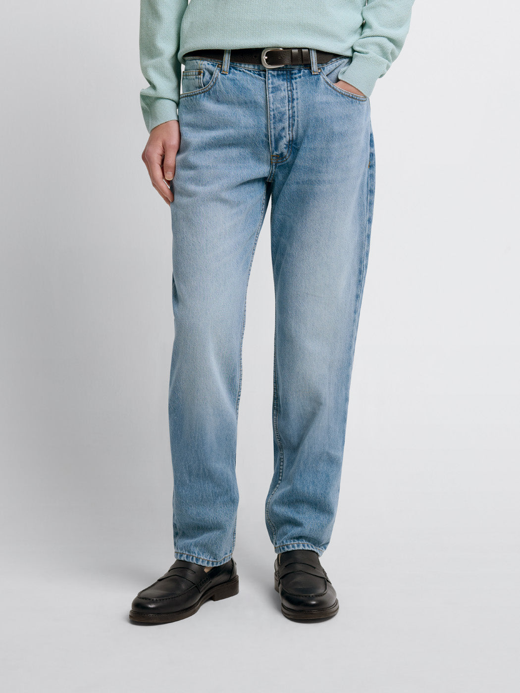 Jean denim regular en coton - DEVRED 1902