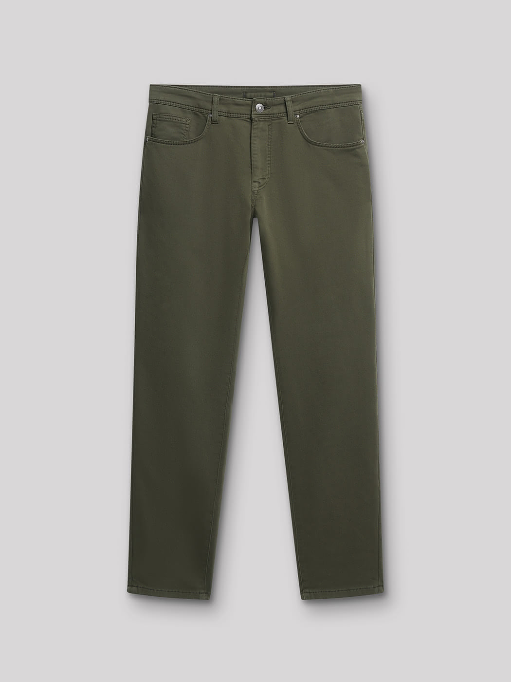 Jean couleur slim en coton élasthane uni - DEVRED 1902