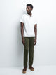 Jean couleur slim en coton élasthane uni - DEVRED 1902