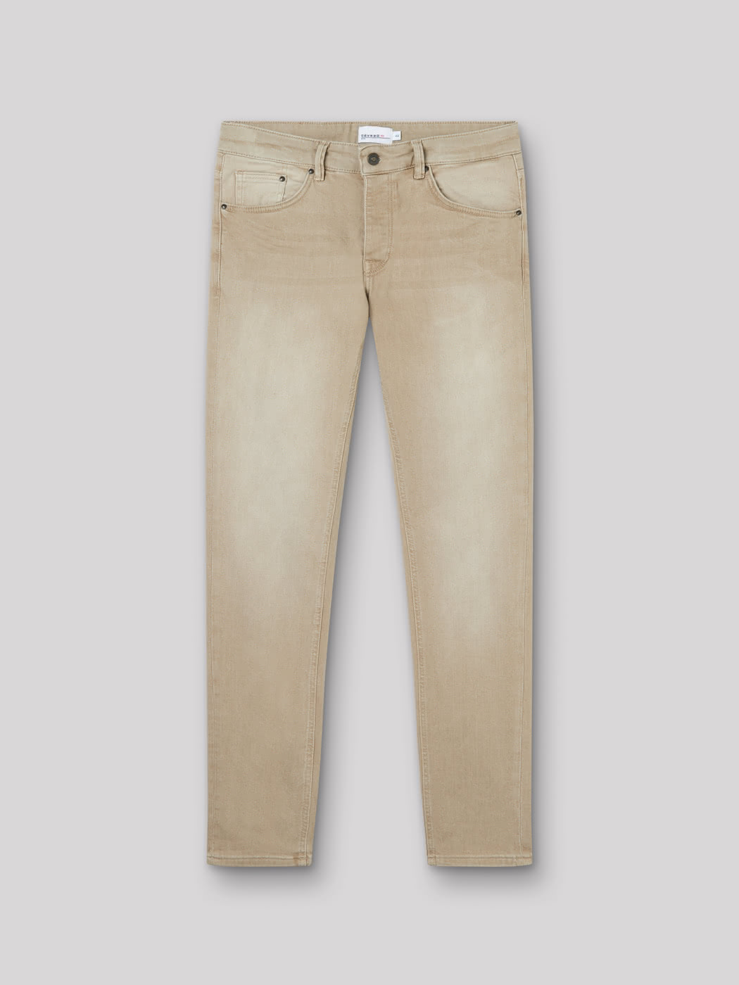 Jean couleur slim stretch délavé - DEVRED 1902