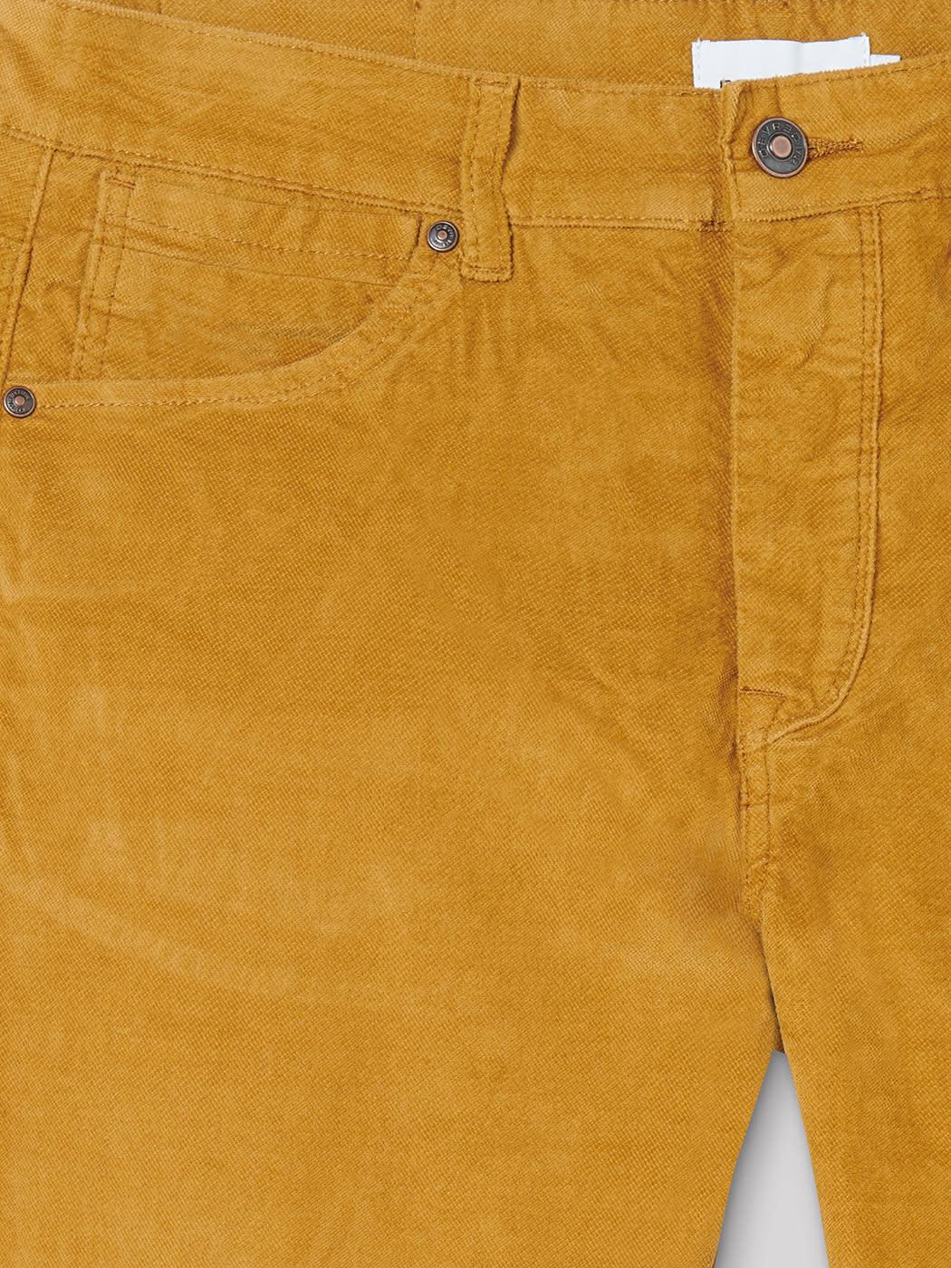 Jean couleur slim stretch en velours - DEVRED 1902