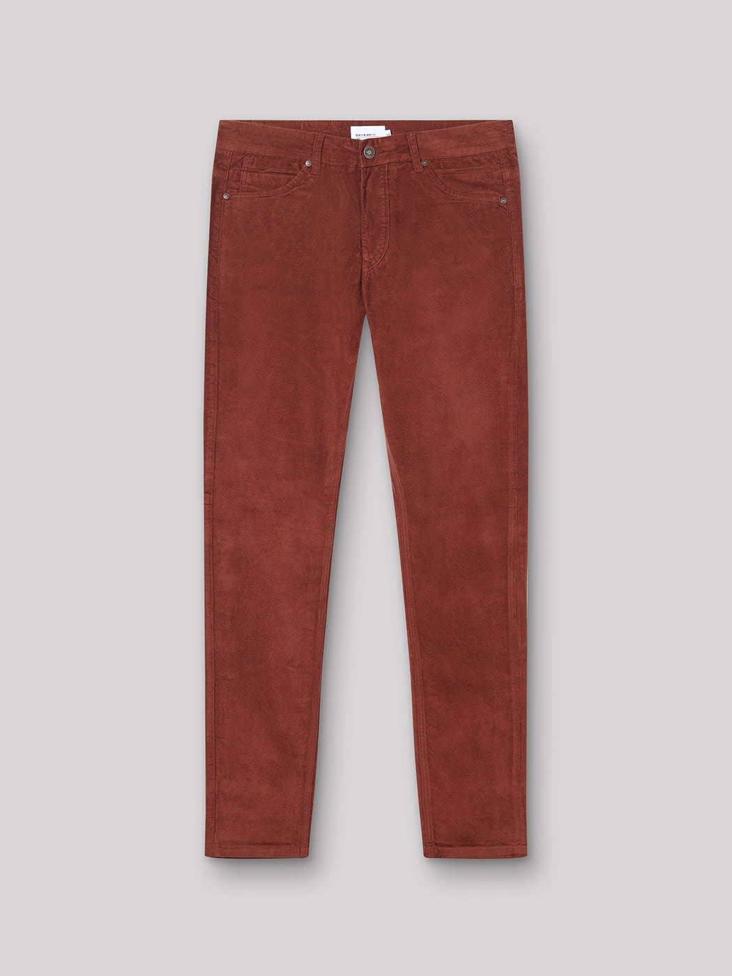 Jean couleur slim stretch en velours - DEVRED 1902