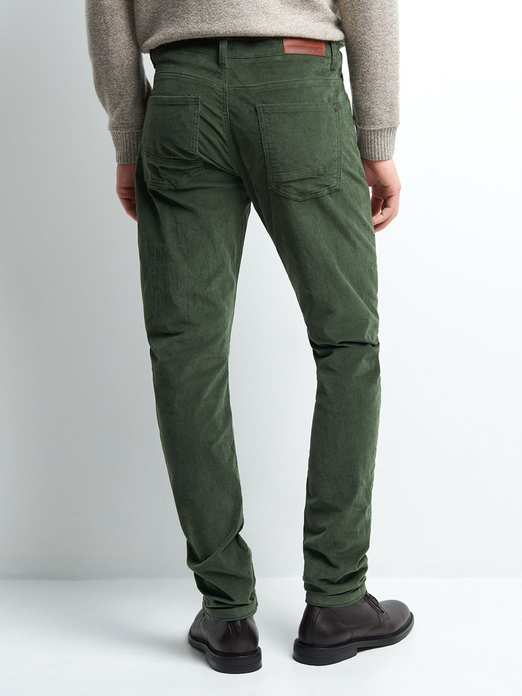 Jean couleur slim stretch en velours - DEVRED 1902