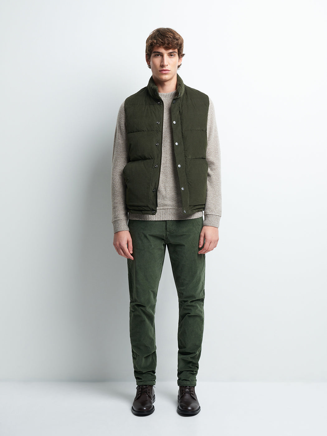 Jean couleur slim stretch en velours - DEVRED 1902