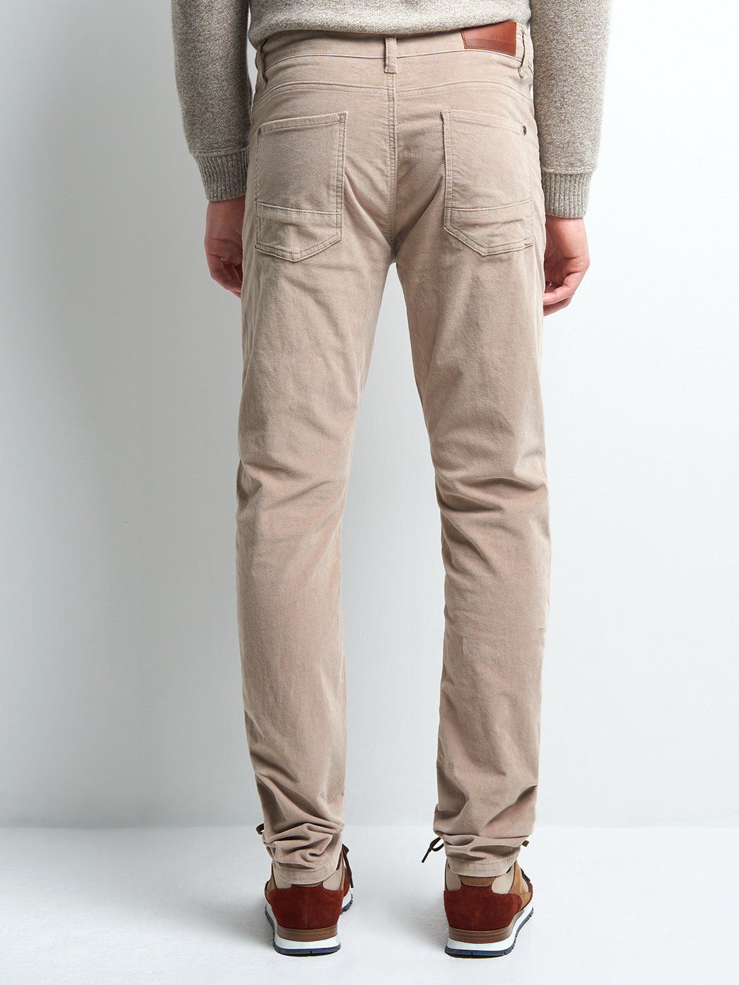 Jean couleur slim stretch en velours - DEVRED 1902