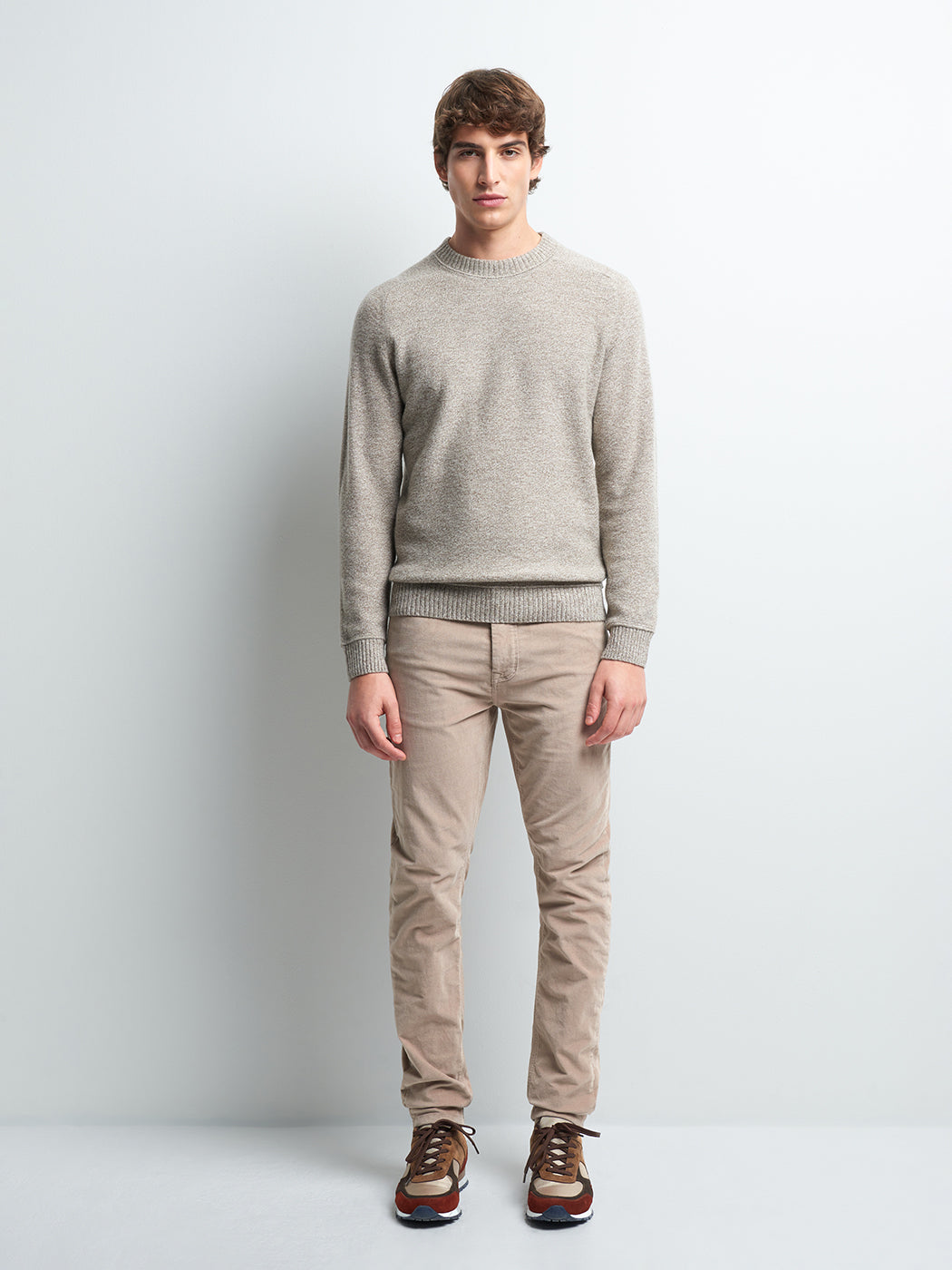 Jean couleur slim stretch en velours - DEVRED 1902