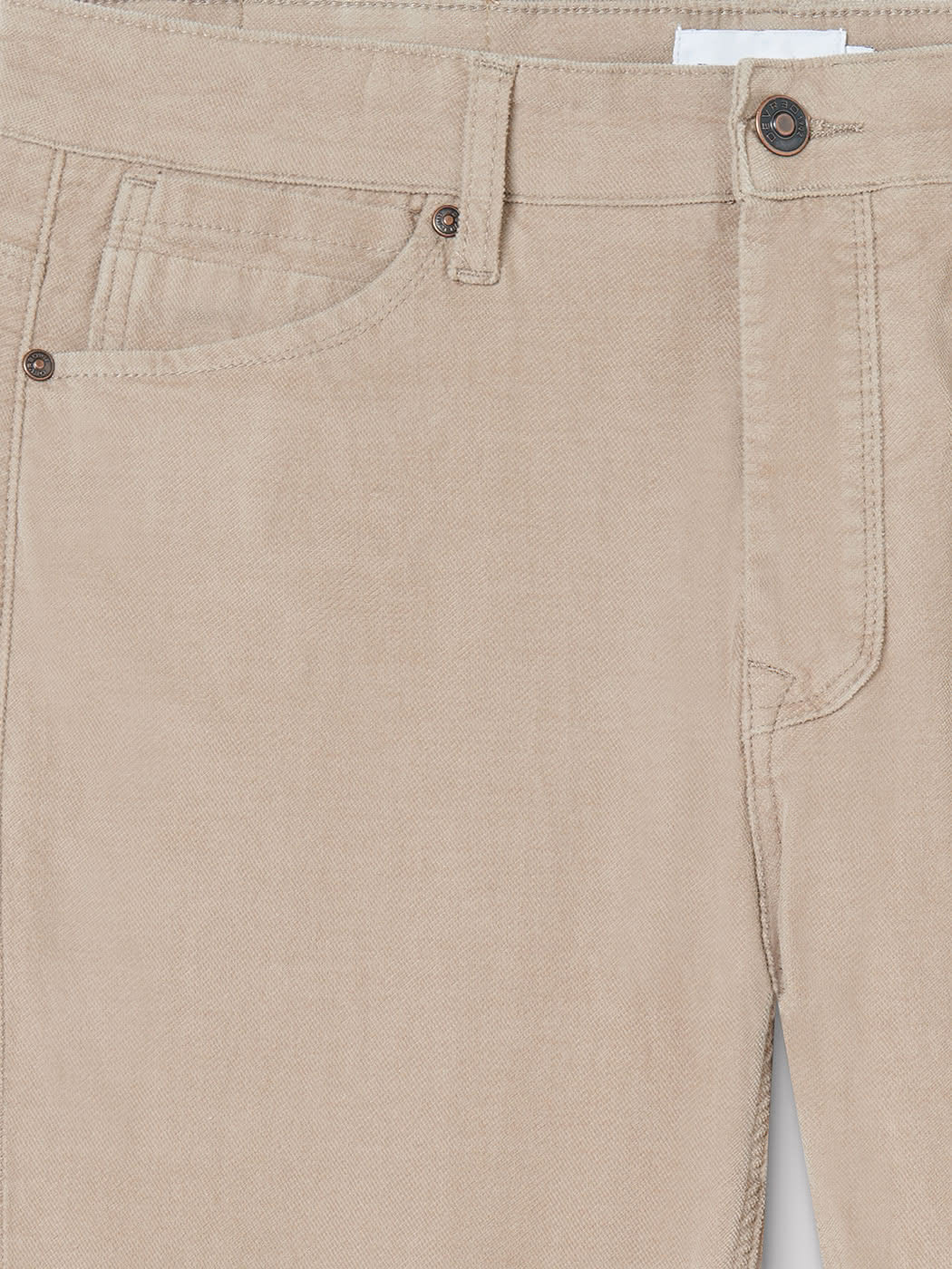 Jean couleur slim stretch en velours - DEVRED 1902