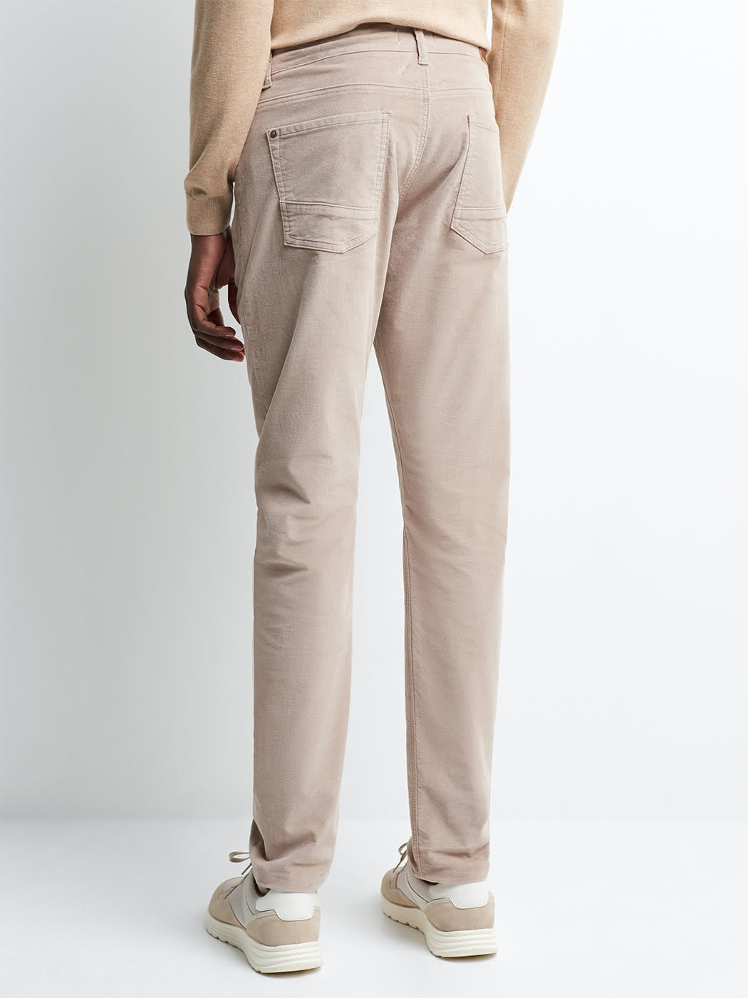 Jean couleur slim en coton élasthane uni - DEVRED 1902
