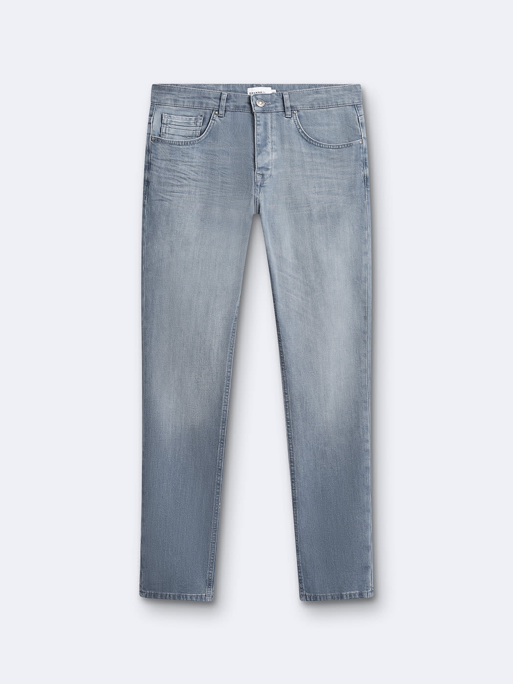 Jean couleur slim en coton élasthane uni - DEVRED 1902