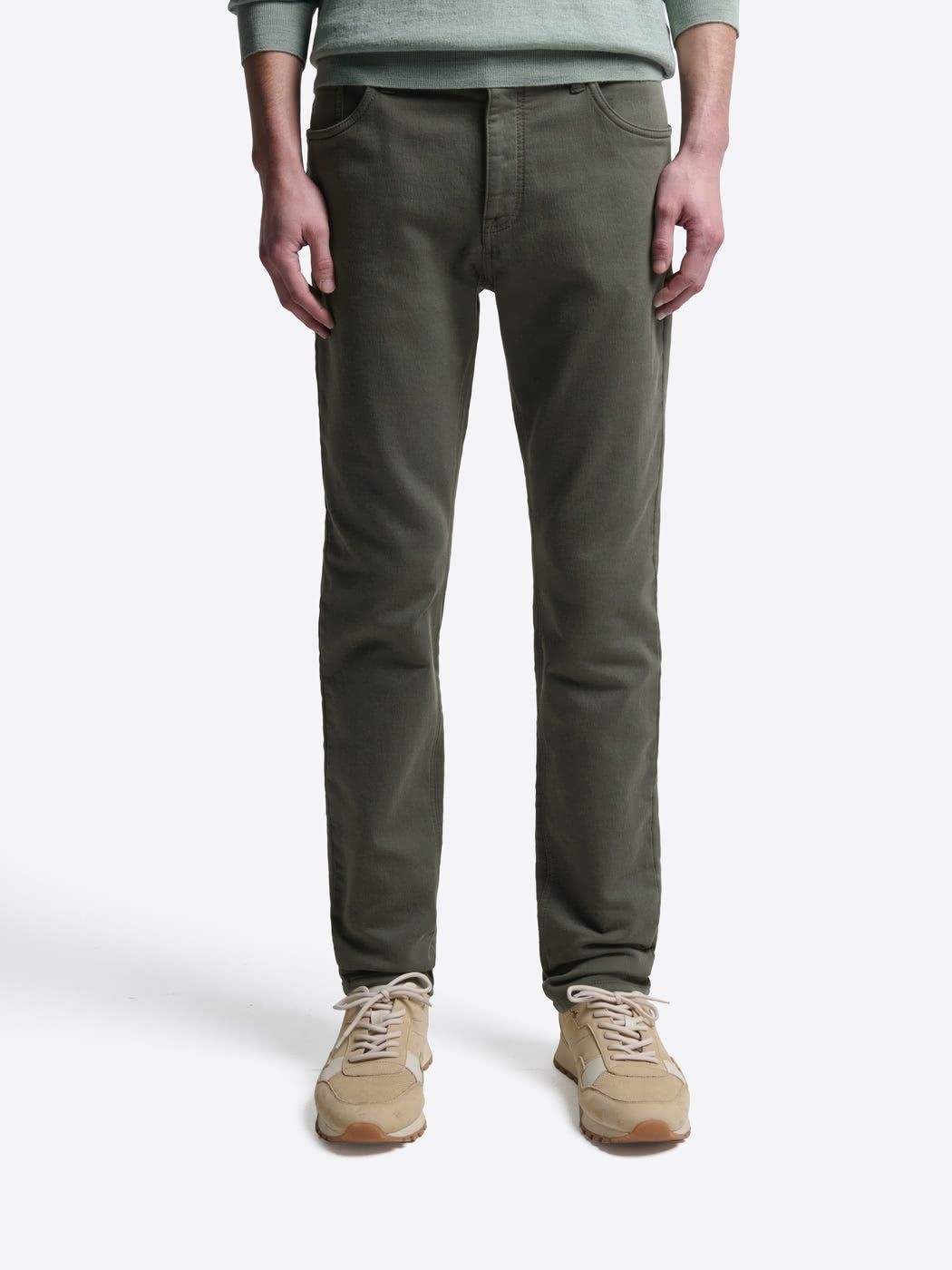Jean couleur slim en coton stretch - DEVRED 1902