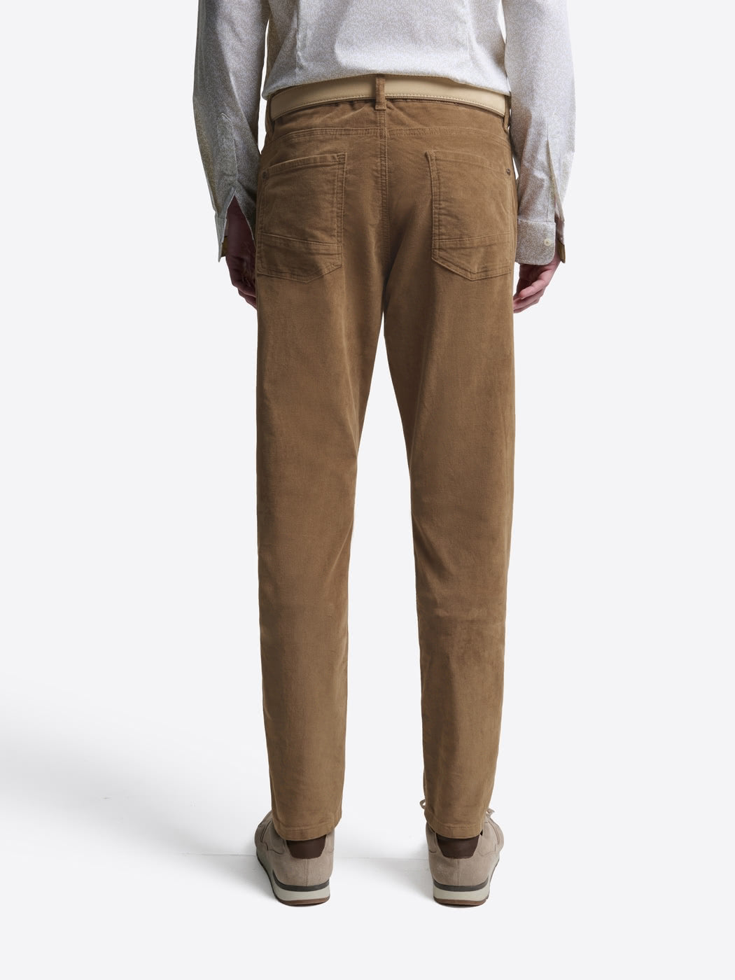 Jean couleur slim en velours - DEVRED 1902