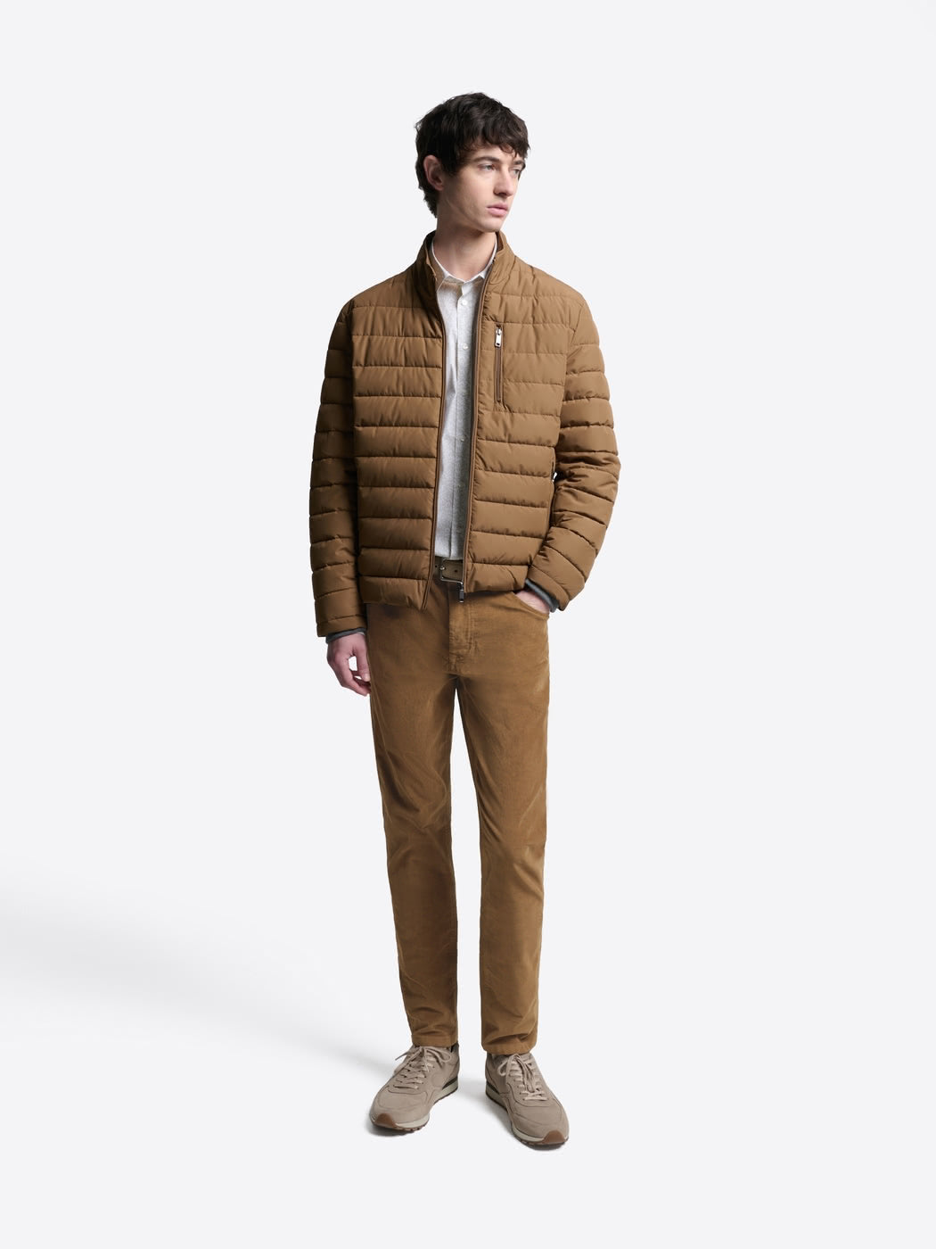 Jean couleur slim en velours - DEVRED 1902