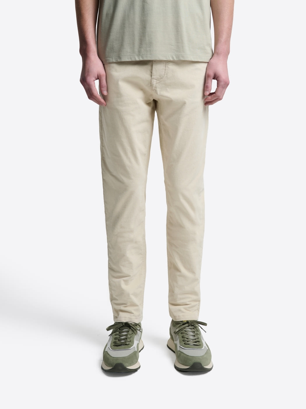 Jean couleur slim en velours - DEVRED 1902