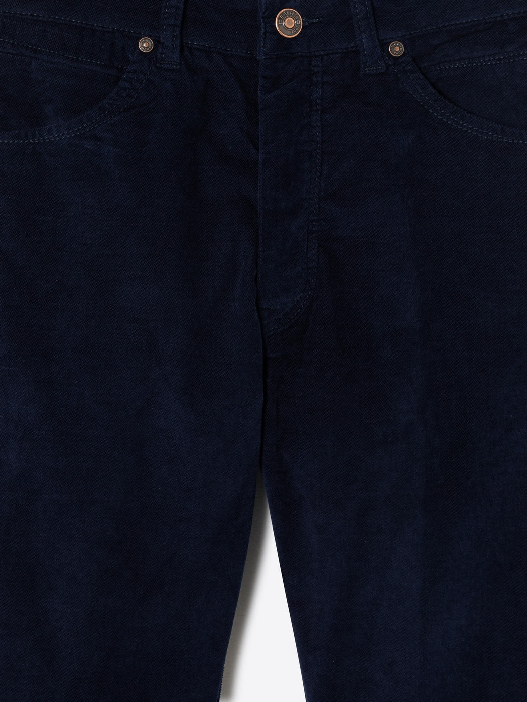 Jean couleur slim en velours - DEVRED 1902