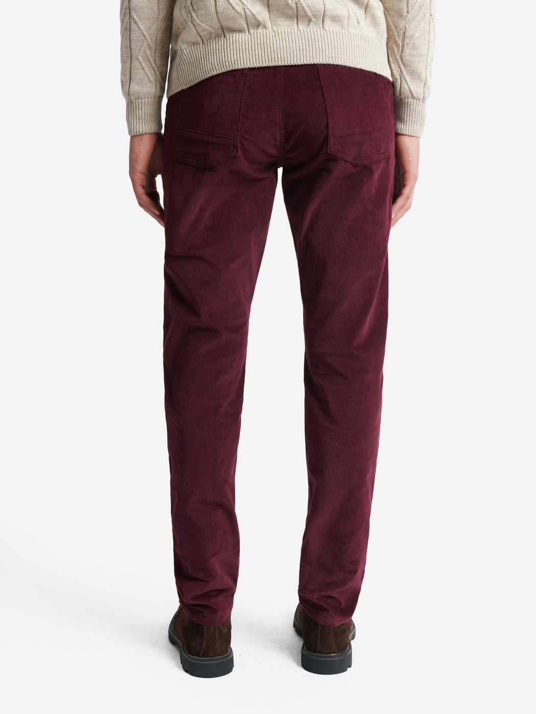 Jean couleur slim en velours - DEVRED 1902